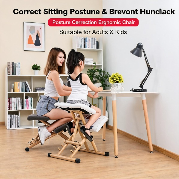 Chairs - Krzesło klęcznik do korekcji postawy dla