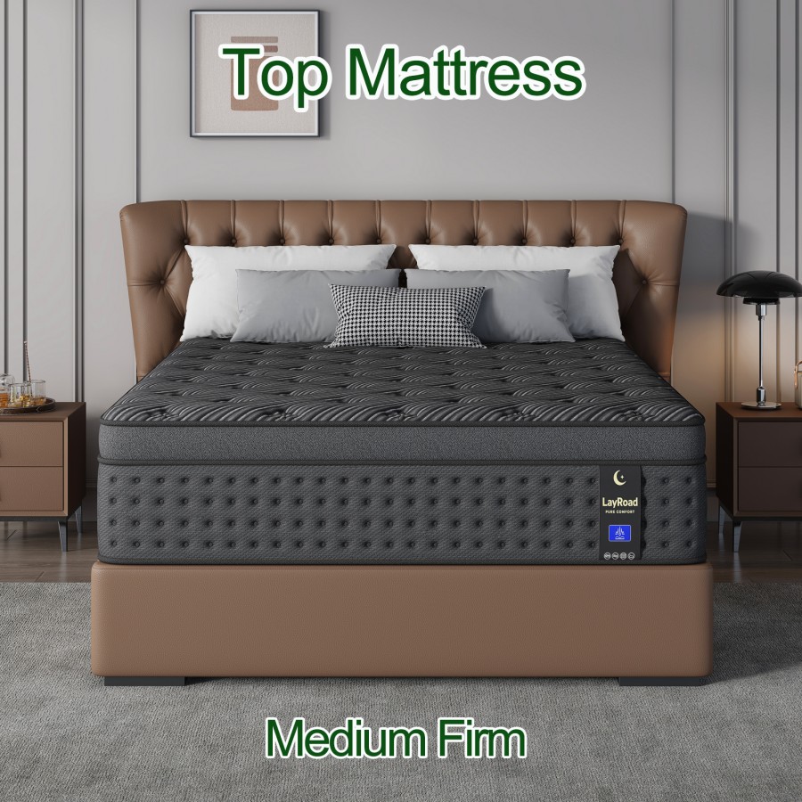 Materac hybrydowy z pianką mem – Memory Foam Mattress In A Box Queen recenzja i cena